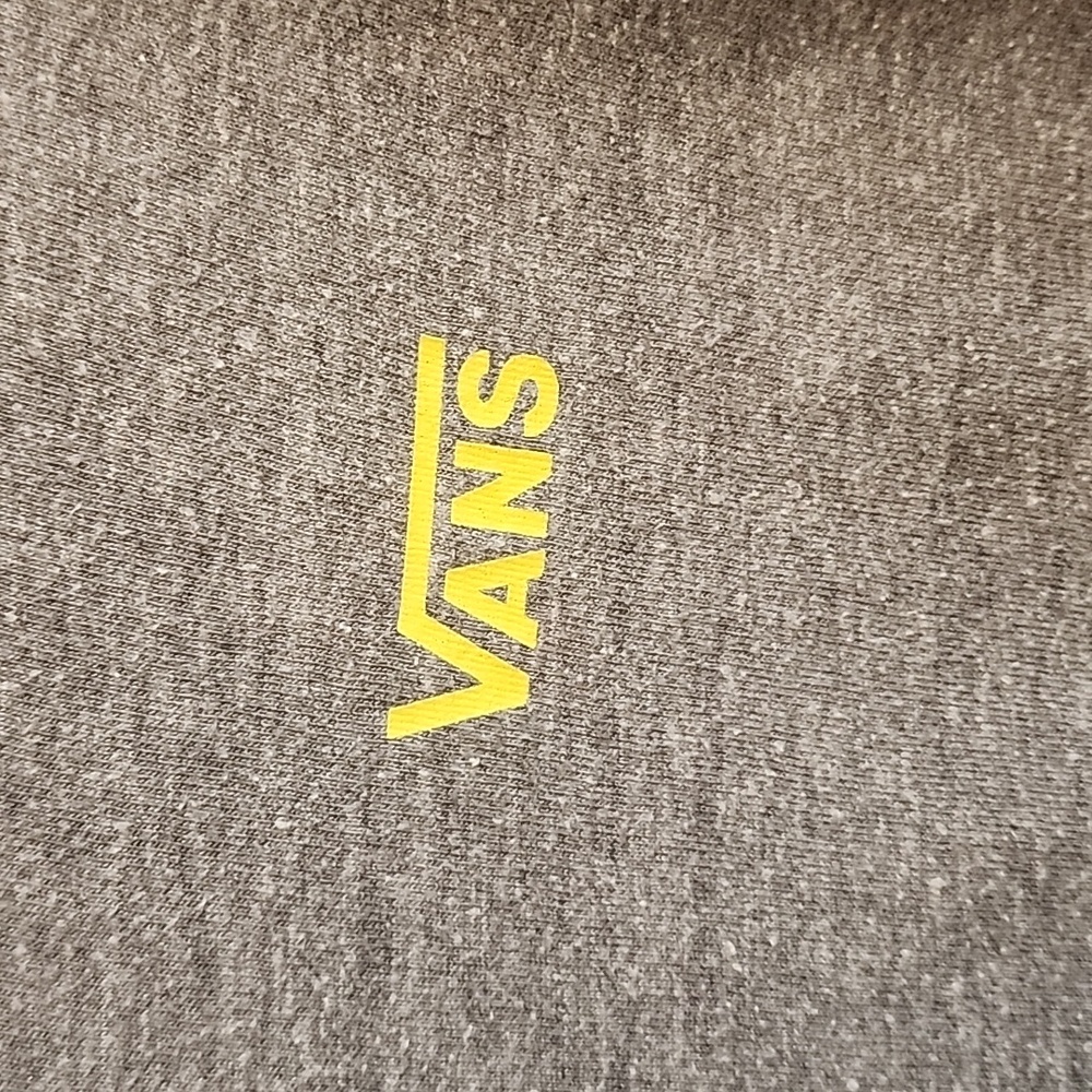 Vans Gray Womens T-Shirt - Picture 2 of 10